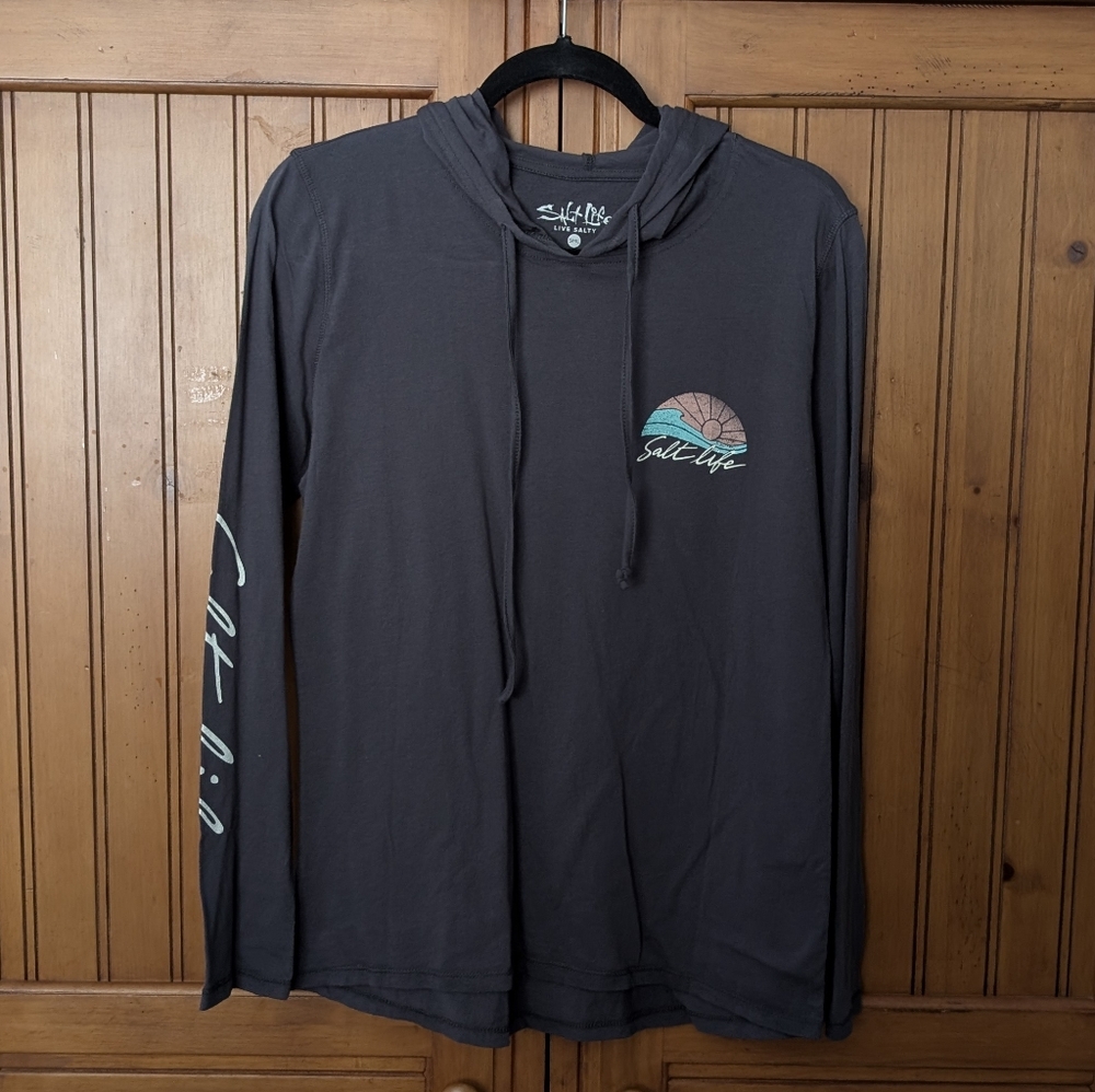 Women's Salt Life hooded long sleeve shirt